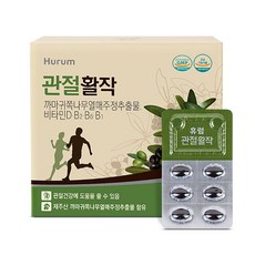 루트윈 휴럼 관절활작 까마귀쪽나무열매 분말 가루 효능 1개월분 무릎 골다공증 연골 관절 영양제, 1개월