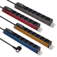 현대 4000W 알루미늄 고용량 멀티탭 6구 5M 사은품 안전카바3개, 티타늄