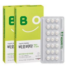 일동제약 비오비타 패밀리 유산균 프로바이오틱스 미니정제 2팩, 비오비타_패밀리_미니정제