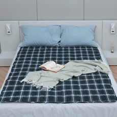 레이나 프리미엄 탄소열선 EMF인증 국산 전기요 자동전원차단 물세척, 탄소 사각 (대)