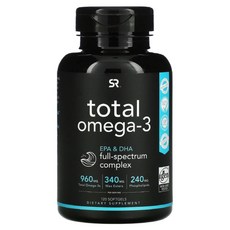 스포츠리서치 토탈 오메가3 960mg 120정, 1개, 기본