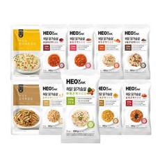 허닭 맛보기 볶음밥 패키지 10종 혼합, 250g, 10팩