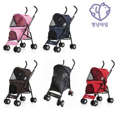 멍냥타임 올인원 폴딩 펫 캐리어 801 유모차 반려동물 웨건 트레일러 일체형 접이식 개모차 다견, 멍냥타임 올인원 폴딩 펫 캐리어 801블랙