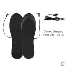 전기발난로 접이식발난로 8w usb 가열 신발 안창 전기 발 온난화 패드 발 따뜻하게, ㄷ 35-40
