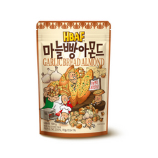 길림양행 HBAF 바프 전지현 아몬드 마늘빵 아몬드 130g 3봉, 마늘빵 2+1