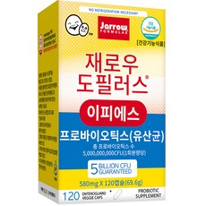 [쿠팡수입] 재로우 도필러스 이피에스 유산균 영양제, 120정, 1개