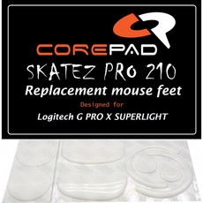 코어패드 G PRO 슈퍼라이트 지프로무선 G303 G102 G304 M42 바이퍼 마우스 피트, Deathadder V3 Pro 피트