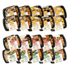 다즐샵 식단관리 도시락 4주 식단 15종 20팩 (건강한10팩+맛있는5팩+가벼운5팩), 1세트