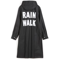 빅사이즈 우비 레인코트 우의 방수 방풍 남여공용, RAIN WALK, XL