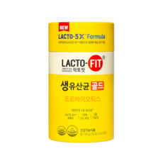 종근당건강 락토핏 생유산균 골드, 100g, 6개