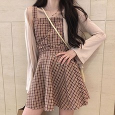끈나시 뷔스티에원피스 점프슈트 스윗 숲 작은 키커 보이는 룩 초여름 912674783