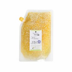 수제청 레몬청 1kg 큐브, 단품, 단품