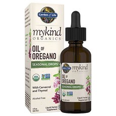 가든오브라이프 오일 오브 오레가노 시즈널 드롭 리퀴드 허벌 무알콜, 30ml, 1개