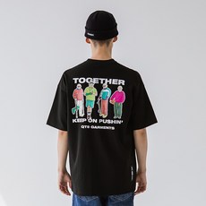 큐티에잇가먼츠 FG TOGETHER GRAND 반팔 티셔츠
