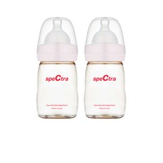 스펙트라 젖병 올 뉴 PPSU 160ml 젖꼭지S 포함 신생아젖병 2개, 스펙트라 올 뉴 젖병 PPSU 160ml, 젖꼭지S 포함 2개