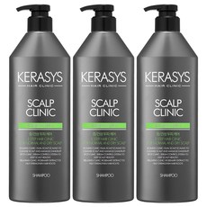 케라시스 두피 클리닉 샴푸 플러스, 3개, 750ml