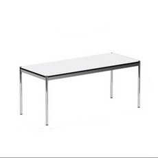 USM 조지넬슨 책상 테이블 데스크 미드센추리 서재 선반 모듈, B.화이트 140x70x75cm