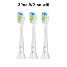전기면도기호환헤드 필립스호환 소닉케어 hx3hx6hx9 시리즈 칫솔용 교체 브러시 헤드 hx6066295 diamondclean 브러시 헤드 clean flexcare, 3wh-w2-와이파이 없음