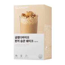 글램디바이오 한끼 습관 쉐이크 인절미맛 5p, 200g, 1개