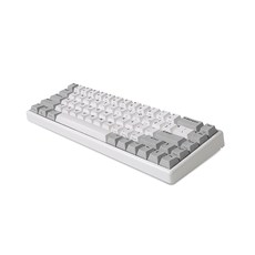 한성컴퓨터 TICO 블루투스 유무선 겸용 무접점 키보드 50g, GK868B, 화이트, 텐키리스