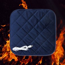 1인용 usb 충전식 휴대용 발열 온열 전기 방석 엉뜨 엉따 의자전기장판