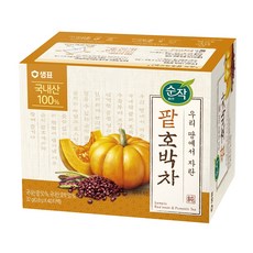 순작 팥호박차 티백, 0.8g, 40개