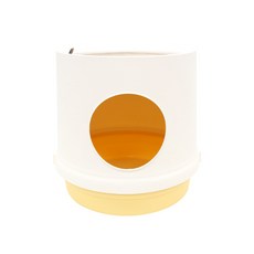 제스파 피카노리 실린더 고양이 화장실 PECA5011, 옐로우(PECA5011Y)
