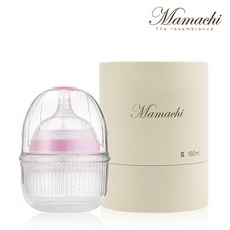 마마치 프리미엄 신생아 실리콘 젖병 Small(160ml), 옐로우, 3구