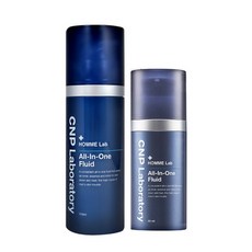 남성 맞춤 포뮬라 유칼립투스 CNP 옴므 올인원 플루이드 110ml+50ml, 올인원 방식 스킨+로션 피부진정에 도움을 줄 수 있음, 110ml + 50ml