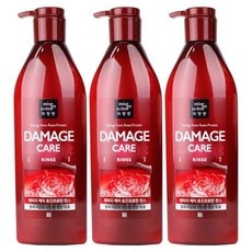 미쟝센 데미지 케어 린스, 680ml, 3개