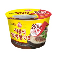 오뚜기 컵밥 서울식 설렁탕국밥, 311g, 1개