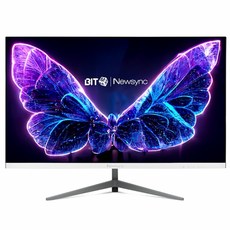비트엠 Newsync BG249F 게이밍 165 HDR 화이트 무결점 모니터