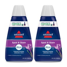 비쎌 스팟앤스테인 리무버 페브리즈 카페트 클리너 946ml 2팩 / BISSELL Spot n Stain 7149 32 oz 2pack