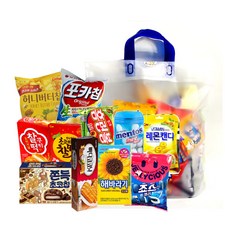 과자세트 종합선물 간식 꾸러미 나시가방 여러곳