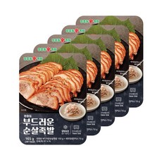 장충동왕족발 순살족발 150gx5세트/캠핑음식/간편식품/간편조리/간편요리/전통식품/햇썹인증식품/haccp인증, 150g, 5개
