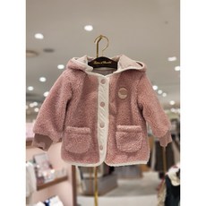 쇼콜라 GB바텔뽀글이점퍼 돌선물 22겨울상품 손수건증 TTLWMJ053P