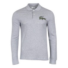 라코스테 LACOSTE 남성 악어 로고 배지 긴팔 티셔츠 PH8562-10CCA