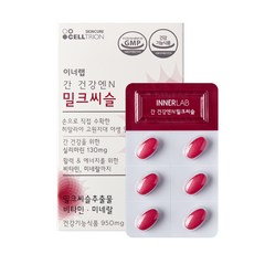 셀트리온 이너랩 간 건강엔N 밀크씨슬, 1개, 30정