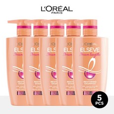 [CJ기획]로레알파리 엘세브 드림랭스 샴푸/컨디셔너 헤어팩 450ml 5개, 샴푸 4개+컨디셔너 헤어팩 1개