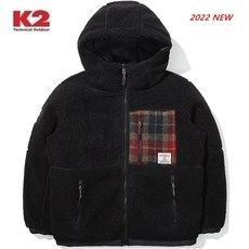[K2] 케이투 남여공용 리버시블 다운 플리스 비숑(BICHON) TWEED 다운 KUW22571-Z1 (블랙)