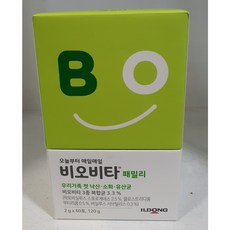 일동제약 비오비타 패밀리 2g X 60개입 낙산 . 유산균