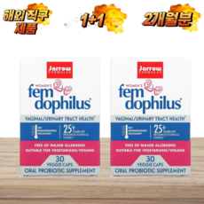 1+1 자로우포뮬러 펨 도피러스 유산균 10억 30 베지캡슐 프로바이오틱, 1개, 기본