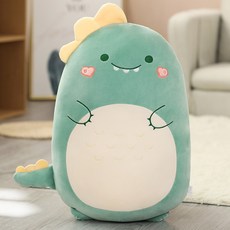 네이처타임즈 동글 캐릭터 인형 공룡, 혼합색상, 60cm