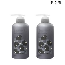 청미정 흑곡 샴푸 [지성&민감성두피타입] 500ml 대용량 2개, 500ml 2개