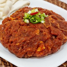 제육볶음 500g 엄선된 국산 돼지고기 황금레시피 캠핑 낚시 용 자취 혼족 간편조리 선물세트 설 추석 명절, 한돈양념갈비(1kg)