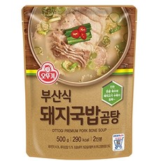 [뚜나샵] 오뚜기 부산식 돼지국밥 500g x 3개
