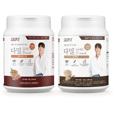 칼로바이 다밀 뉴트리션 대용량 식사대용 단백질쉐이크 오곡맛 560g + 호두아몬드맛 560g, 1세트