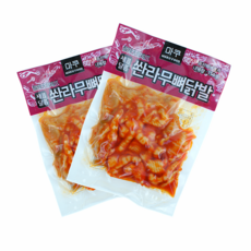 새콤 매콤한 야식 냉채 간단한 맥주안주 소주안주 마라닭발 쏸라 무뼈닭발 150g, 쏸라무뼈닭발