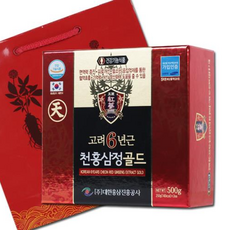 고려 6년근 천홍삼정 골드 250g 2병 면역력증진 기억력개선 홍삼농축액