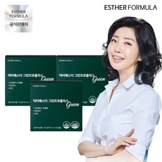 여에스더 그린 프로폴리스 브라질산 식약처인증, 60캡슐 x 3박스